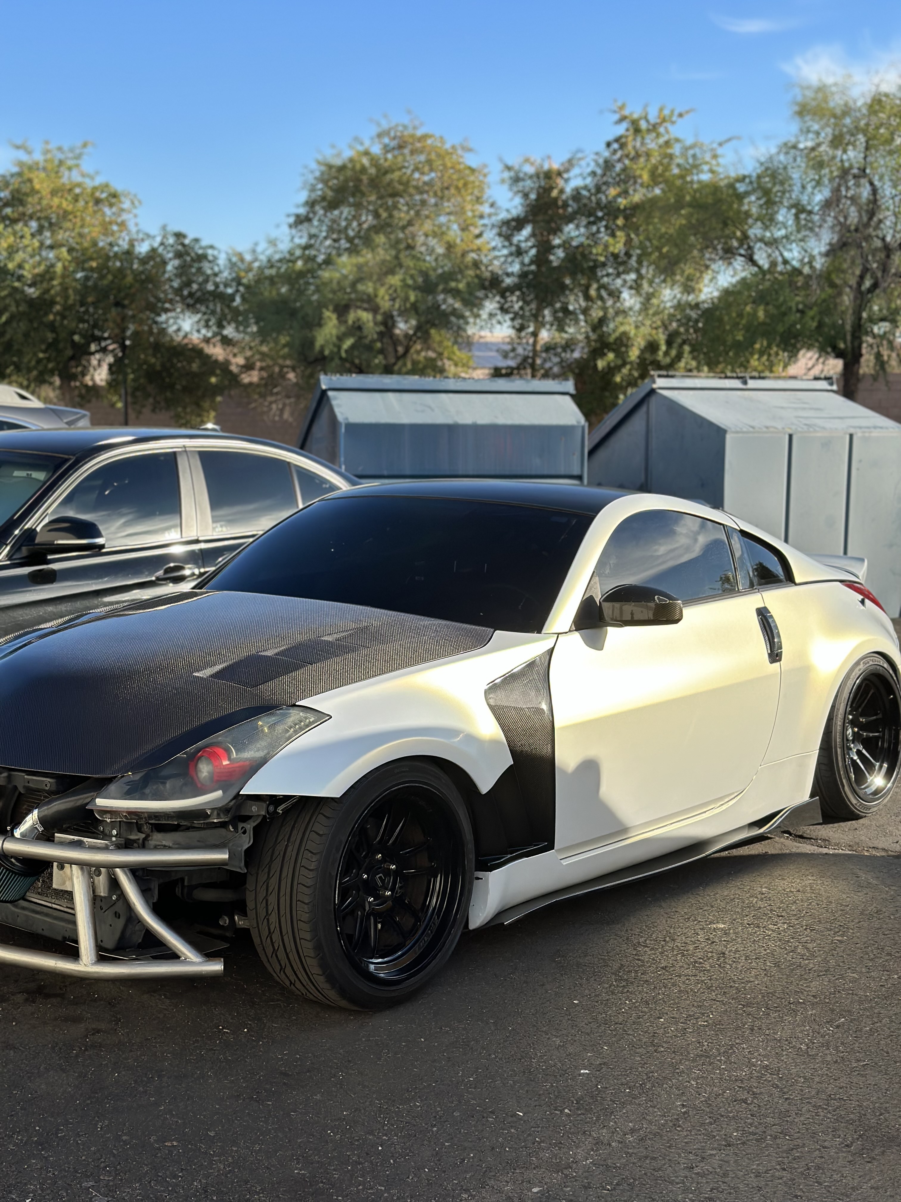    Ravoony Plus Satin Ceramic White to Gold Car Wrap review Odeesho 01