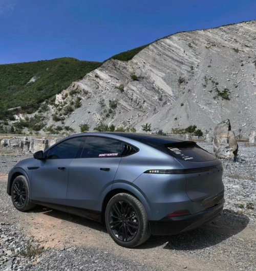   Ravoony Plus Ultra-Matte Blue Grey Car Wrap review 