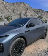   Ravoony Plus Ultra-Matte Blue Grey Car Wrap review 2