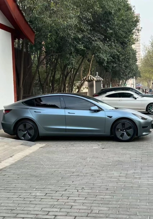   Ravoony Plus Ultra-Matte Blue Grey Car Wrap review 