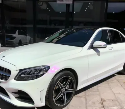 Ravoony Plus Glossy White to Purple Vinyl Car Wrap review Tommaso Vincenti 00