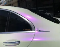 Ravoony Plus Glossy White to Purple Vinyl Car Wrap review 2