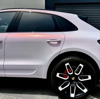 Ravoony Plus Glossy Flower Pink Car Wrap review Brandon Reedy 01
