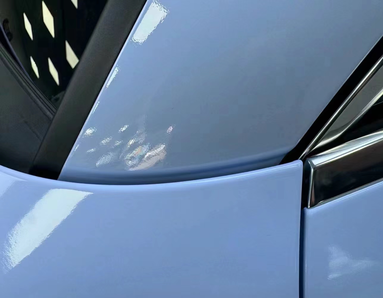 Ravoony Plus Glossy Baby Blue Car Wrap review boogiemane LaFlare 02