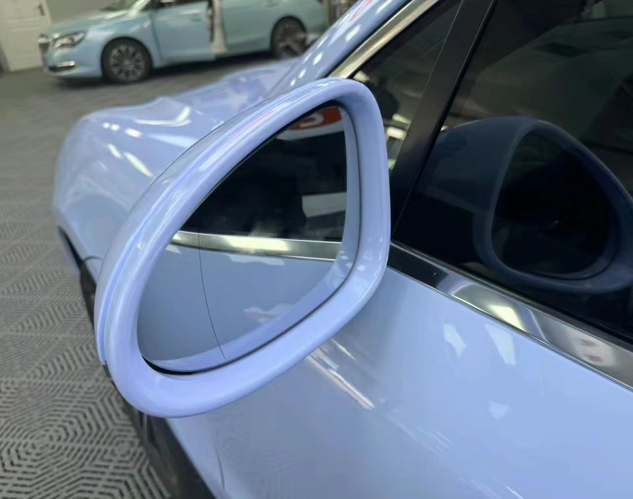 Ravoony Plus Glossy Baby Blue Car Wrap review boogiemane LaFlare 03