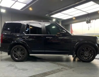 Ravoony Plus Gloss Metallic Black Car Vinyl Wrap review 0
