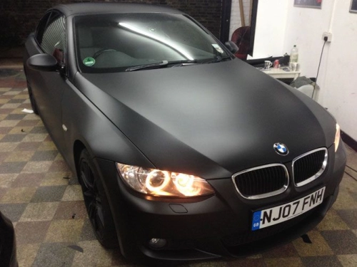 Ravoony Plus Casting Matte Black Vinyl Wrap review 