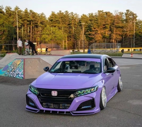 Ravoony Basic Glossy Lavender Purple Car Wrap review 