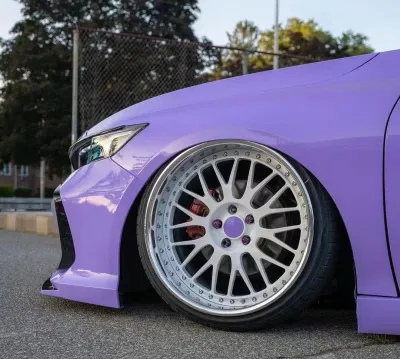 Ravoony Basic Glossy Lavender Purple Car Wrap review Steve Howe 01