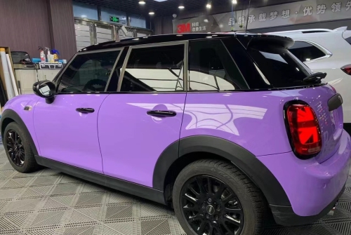 Ravoony Basic Glossy Lavender Purple Car Wrap review 