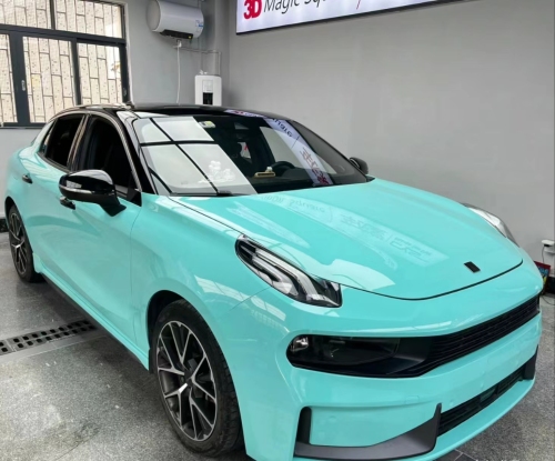 Ravoony Basic Glossy Tiffany Blue Car Vinyl Wrap review 