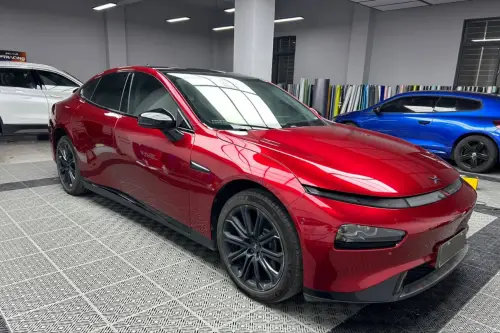 Ravoony Basic Gloss Metallic Vampire Red Vinyl Car Wrap review 