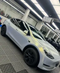 Ravoony Plus Ultra-Matte Gold Blue Car Vinyl Wrap review 0