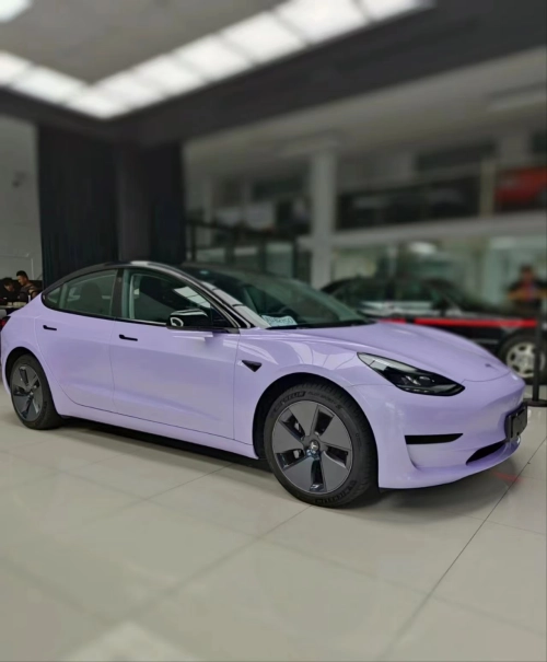 Ravoony Plus Glossy Violet Star Car Wrap review 