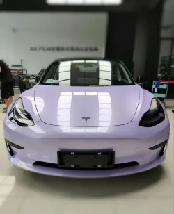 Ravoony Plus Glossy Violet Star Car Wrap review Behrend Ludwig 02