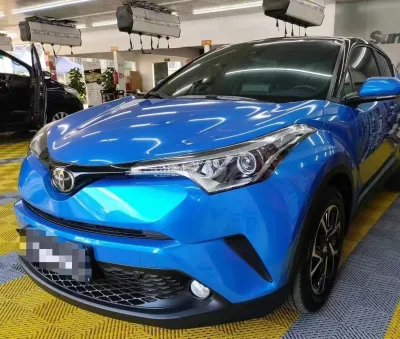 Ravoony Plus Metal Paint Jazz Blue Vinyl Car Wrap review Kemari Johnson