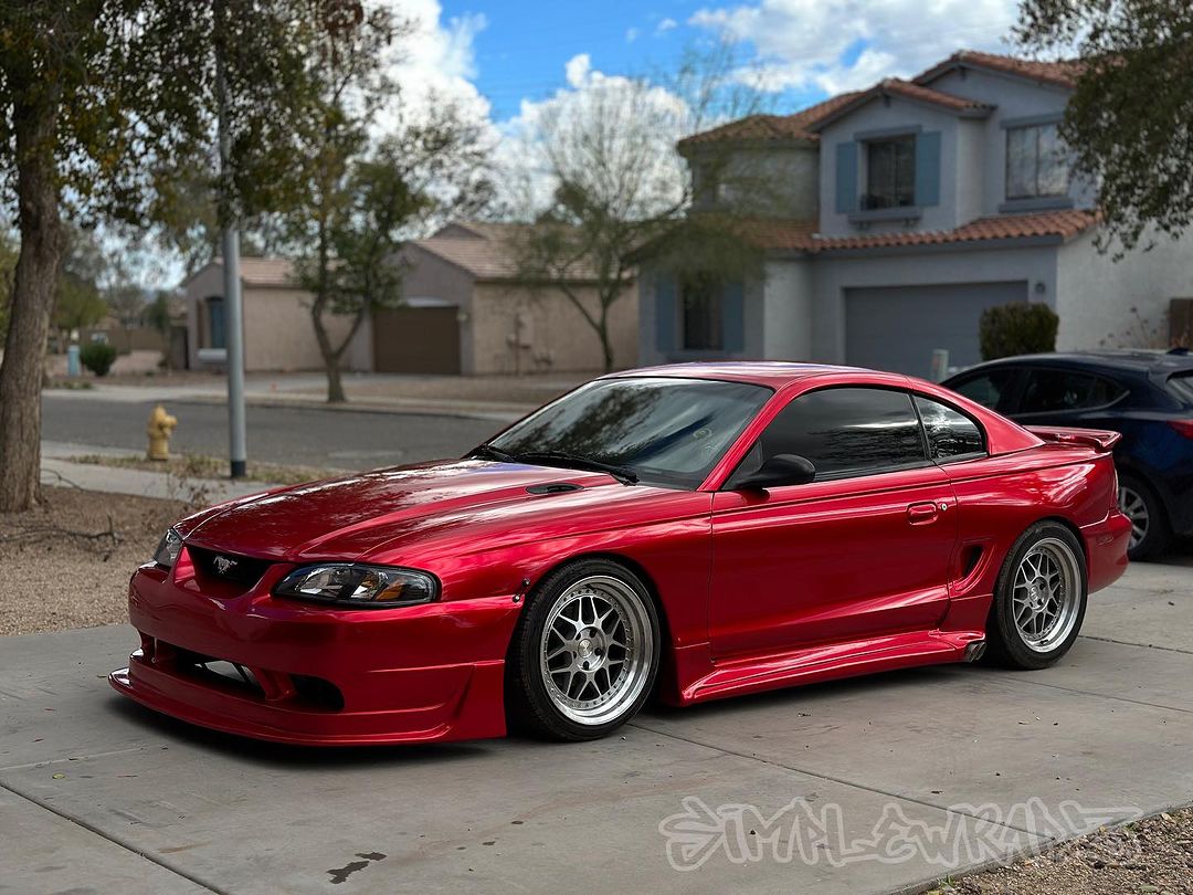 Ravoony Plus Gloss Metallic Vampire Red Vinyl Car Wrap review SimpleWrapz 01