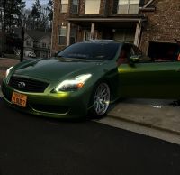 Ravoony Plus Glossy Metallic Mamba Green Car Vinyl Wrap review 0