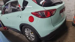 Ravoony Plus Glossy Cragginess Green Car Vinyl Wrap review Andrew Moraes 01