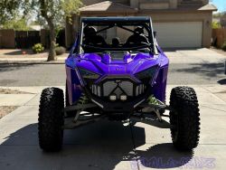 Ravoony Plus Glossy Fluorescent Purple Car Vinyl Wrap review Gioia Oliva 03