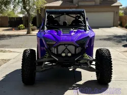 Ravoony Plus Glossy Fluorescent Purple Car Vinyl Wrap review Gioia Oliva 03