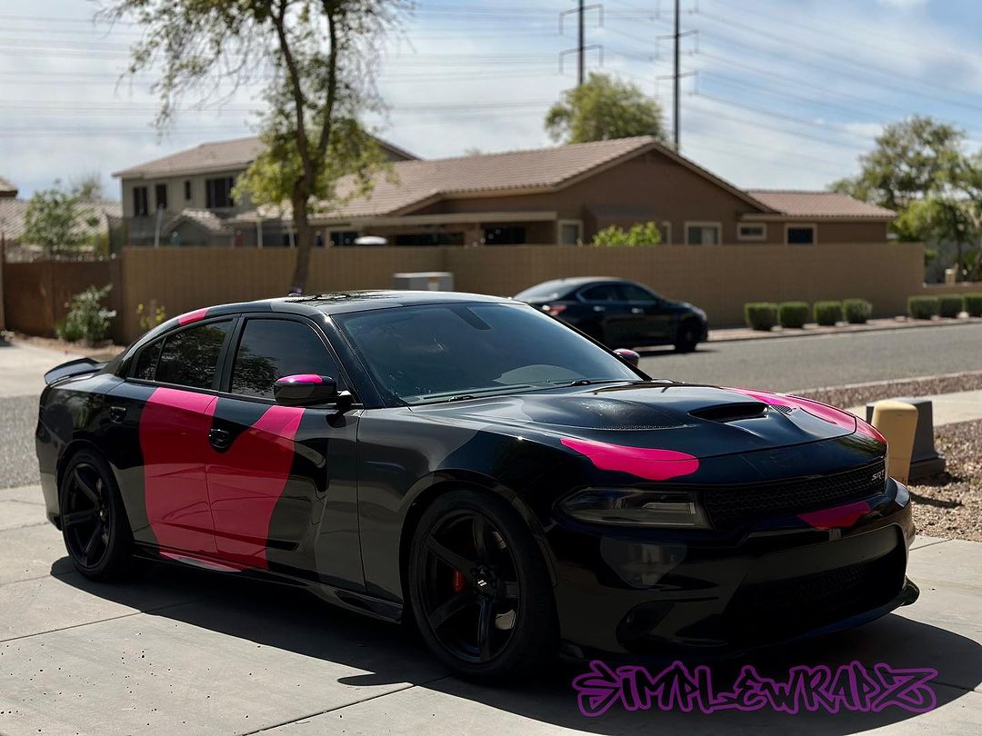 Ravoony Basic PET Glossy Crystal Rose Red Vinyl Car Wrap review David Barilla 03