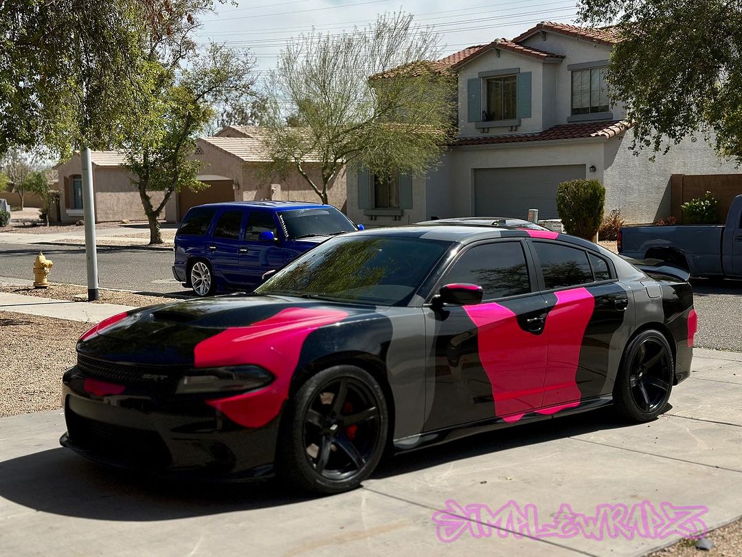 Ravoony Basic PET Glossy Crystal Rose Red Vinyl Car Wrap review David Barilla 04