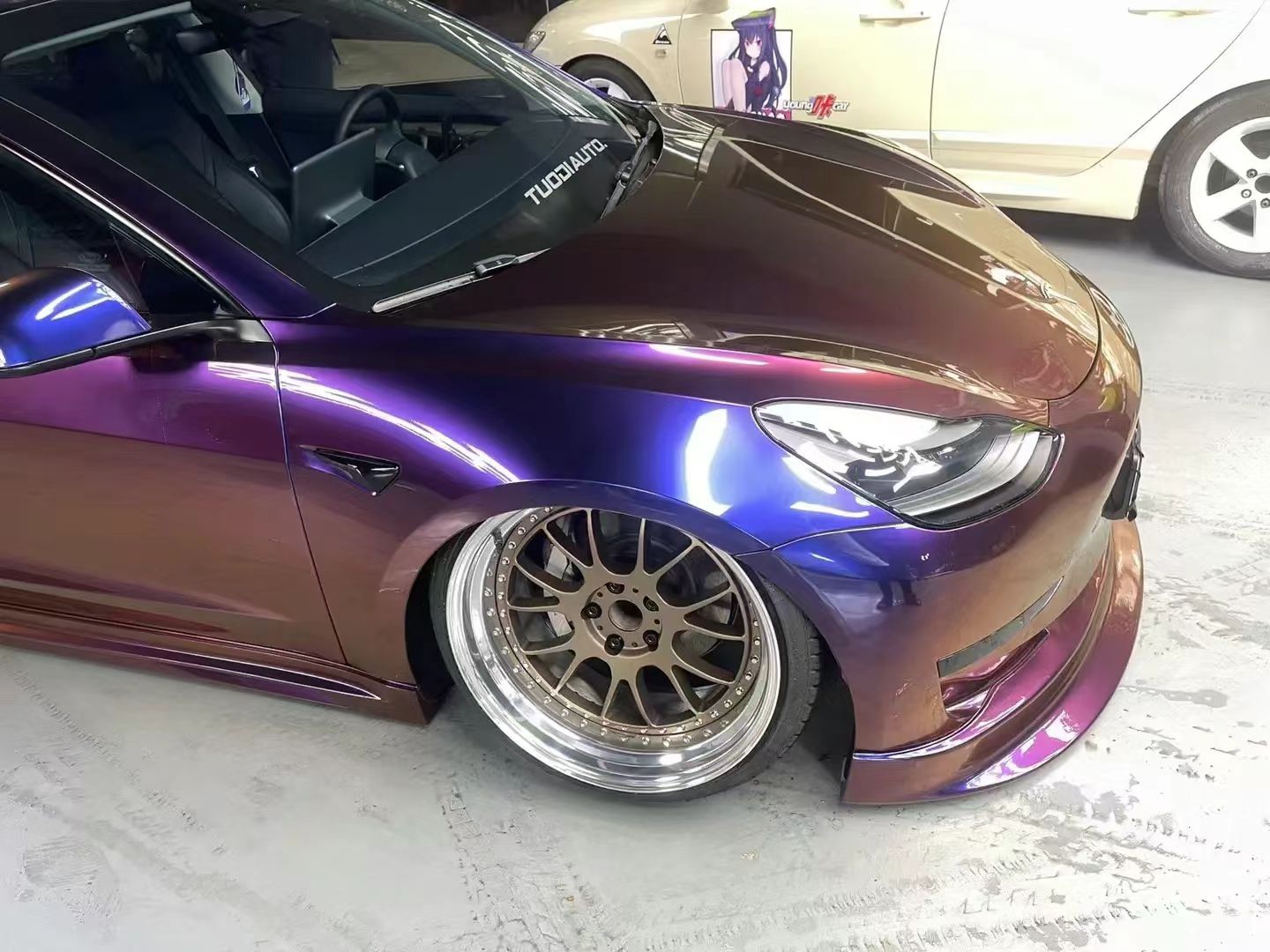 Ravoony Plus Gloss Flowing Phantom Purple Chameleon Wrap review Daniel Cohen 02