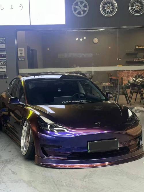 Ravoony Plus Gloss Flowing Phantom Purple Chameleon Wrap review 