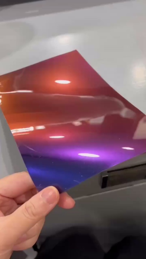 Ravoony Plus Gloss Flowing Phantom Purple Chameleon Wrap review Erin McKeel