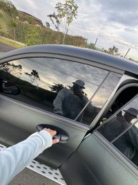Ravoony Plus Matte Diamond Black Green Car Wrap review 3