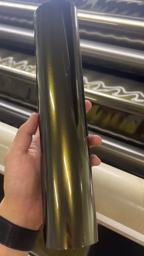 Ravoony Plus Gloss Midnight Gold Car Wrap review Jacqueline Moses
