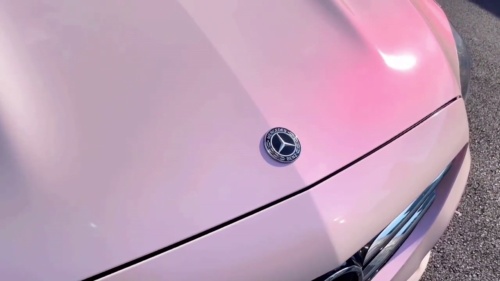 Ravoony Plus Twin Magic Pink Car Vinyl Wrap review Anja Llorca