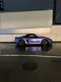 Ravoony Plus Gloss Liquid Metallic Viola Purple Car Wrap review 2