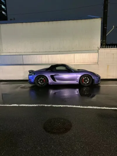 Ravoony Plus Gloss Liquid Metallic Viola Purple Car Wrap review Firat Cakmak 02