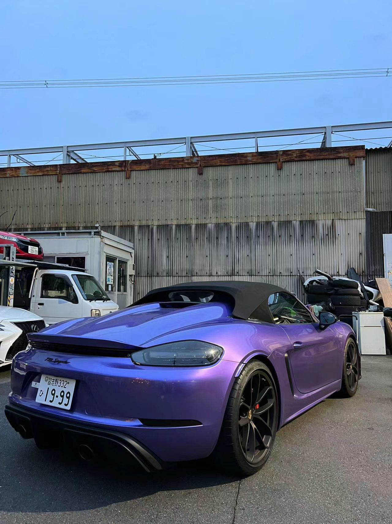 Ravoony Plus Gloss Liquid Metallic Viola Purple Car Wrap review Firat Cakmak 01