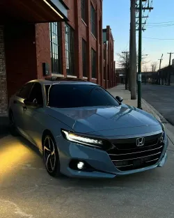 Ravoony Plus PET Gloss China Blue Car Vinyl Wrap review Luke Salyer 02