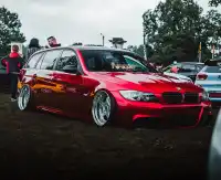 Ravoony Plus Gloss Metallic Vampire Red Vinyl Car Wrap review 0