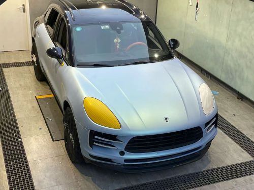 Ravoony Plus Ultra-Matte Green Blue Car Vinyl Wrap review 