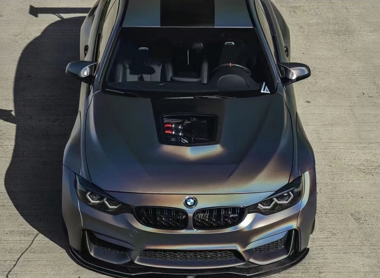 Ravoony Plus Ultimate Flat Laser Grey Car Vinyl Wrap  review Antoni Dettlaff