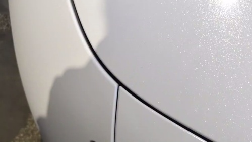 Ravoony Plus Sparkle White Car Vinyl Wrap review Marbella  Castillo