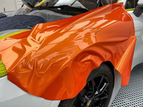 Ravoony Plus Gloss Burnt Orange Car Wrap review 