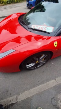 Ravoony Plus Glossy Crystal Ferrari Red Vinyl Car Wrap review Antoni Dettlaff