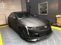 Ravoony Plus PET Matte Frosted Black Car Vinyl Wrap review 1