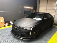 Ravoony Plus PET Matte Frosted Black Car Vinyl Wrap review 2