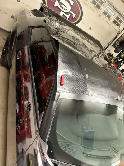 Ravoony Plus PET Gloss 6D Carbon Fiber Car Wrap review David Rosen 02