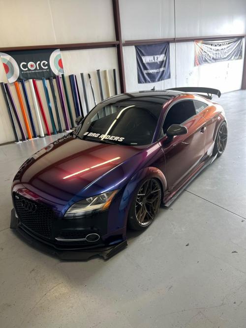 Ravoony Plus Gloss Flowing Phantom Purple Chameleon Wrap review 