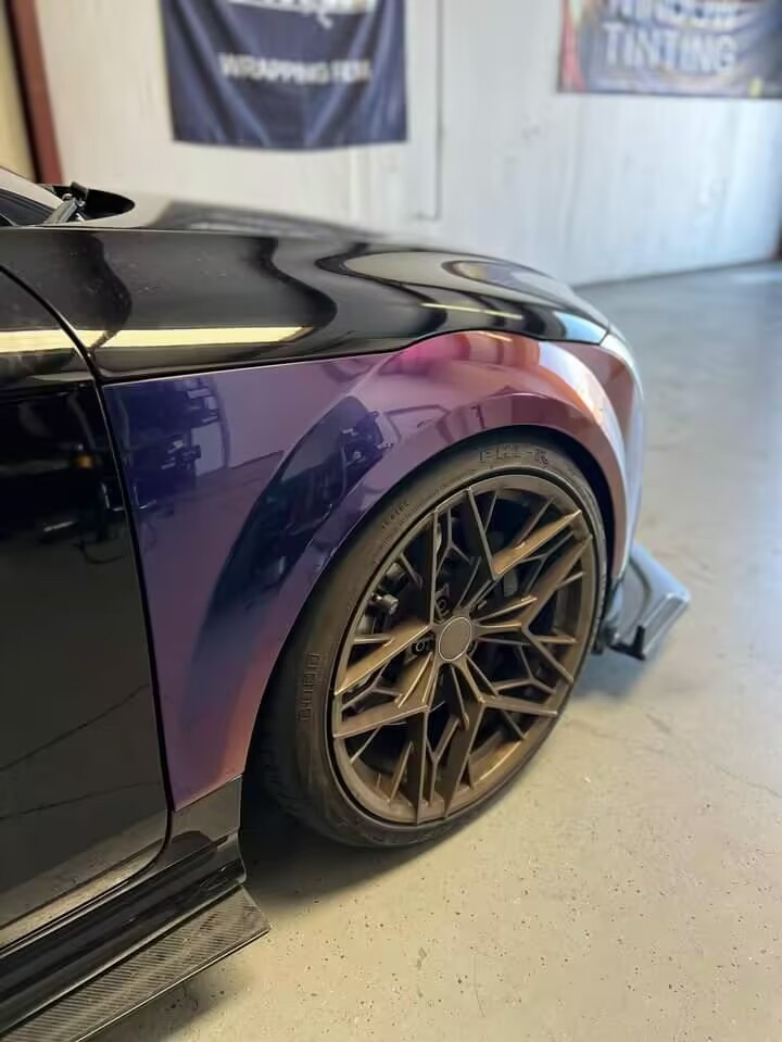 Ravoony Plus Gloss Flowing Phantom Purple Chameleon Wrap review Kevin Arellano 04