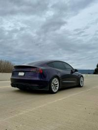 Ravoony Plus Gloss Midnight Purple Car Vinyl Wrap review 2