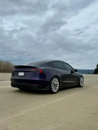 Ravoony Plus Gloss Midnight Purple Car Vinyl Wrap review 2